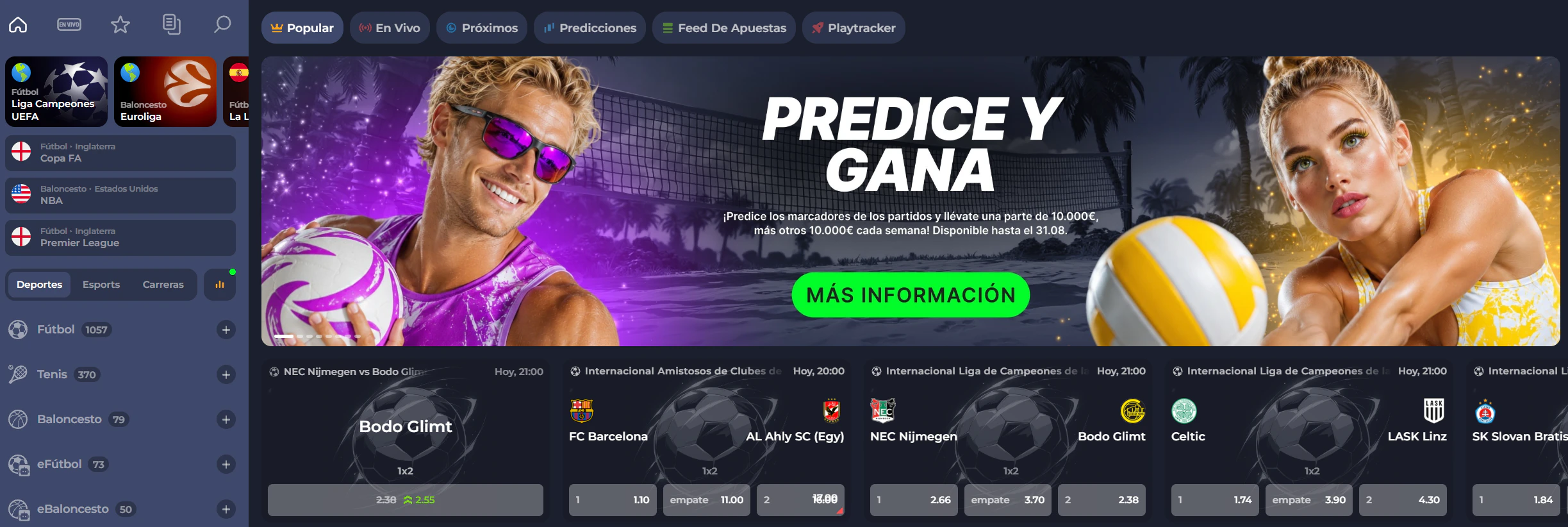 Fridayroll Casino juegos con crupieres en vivo