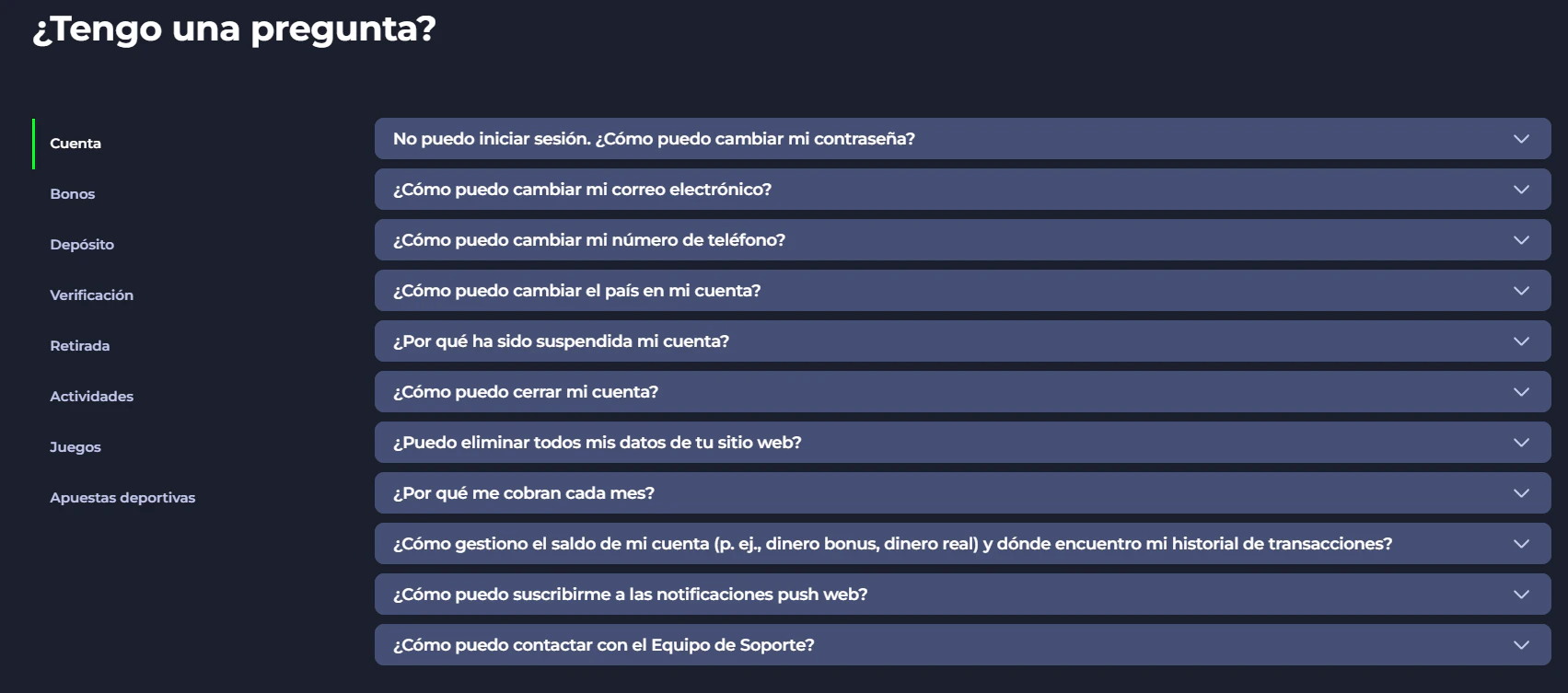 Fridayroll Casino servicio de atención al cliente